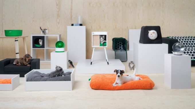 IKEA a lansat o colectie de mobilier pentru animalele de companie