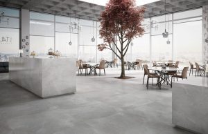 tendintele in amenajarea baii placi ceramice mari