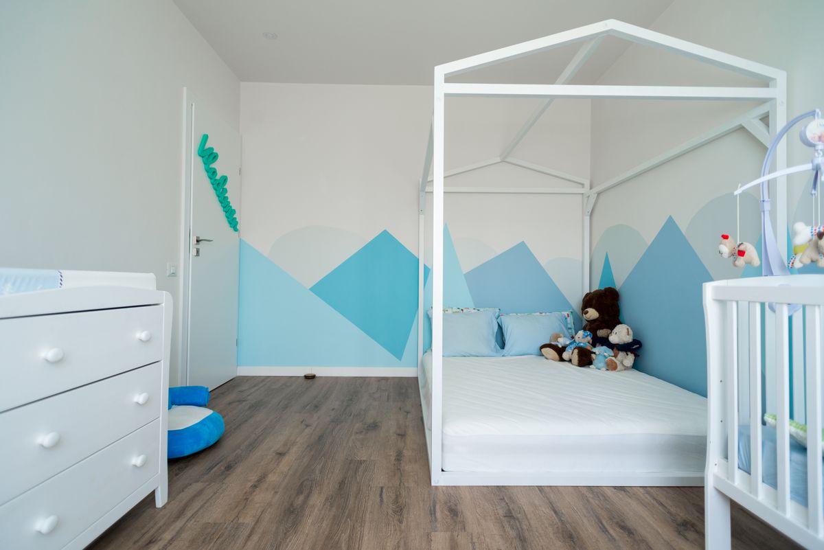 interior minimalist camera copilului