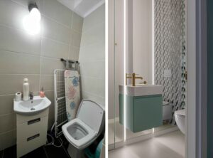 Amenajare apartament 3 camere_baie mica