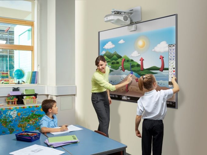 Proiectoare smart pentru scoli si companii